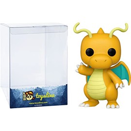 Dragonite: P o p ! Games Vinyl Figurine Bundle with 1 Compatible 'ToysDiva' Graphic Protector (850 - 56312 - B)