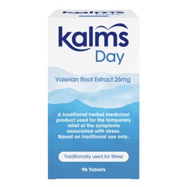 Kalms Day 96 Tablets - Traditional Herbal Medicinal Product Used for the Temporary Relief of Symptoms associated with Stress.