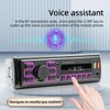 CAMECHO Single DIN Car Stereo with Bluetooth 5.1, 1 Din