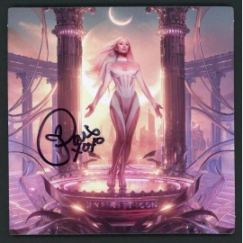 Sealed Paris Hilton Infinite Icon CD and Signed Art Card