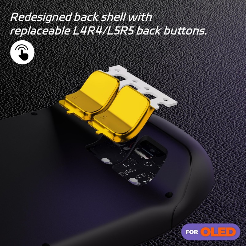 eXtremeRate DIY Replacement Buttons Set for Steam Deck OLED, Custom