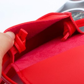 KEREDA Children's Shoulder Bag Girls, Cute Rabbit CrossBody Bag, PU Leather Princess Mini Bags for Children Girls 2-10 Years, red, youthful