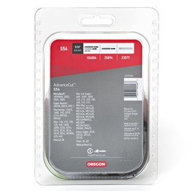 Oregon S54 AdvanceCut 16-Inch Semi Chisel Chainsaw Chain Fits McCulloch,grey