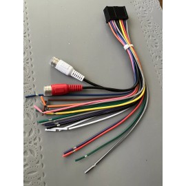 Soundstream VR-75B, VR-720B 20-Pins POWER & Wire Harness(20 Pin Version)