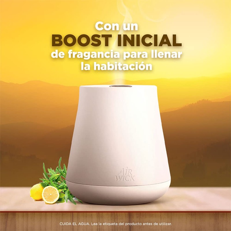 Air Wick® Essential Mist, Repuesto Tomillo Limón Energetizante, 1 x