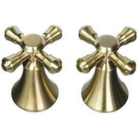 Delta Faucet H695CZ Cassidy Two Cross Bath Roman Tub Handle Kit, Champagne Bronze