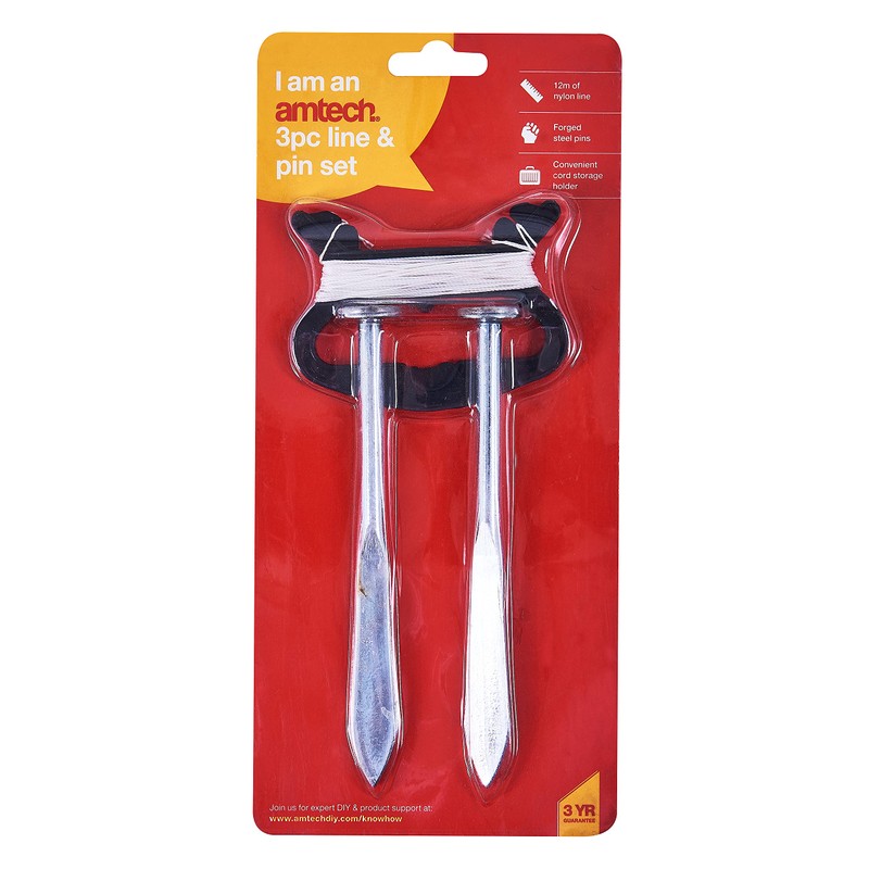 Amtech G1750 3 Piece line and pin Set