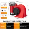 Train Horns for Truck, BANHAO Air Horn for Motorcycle, Train