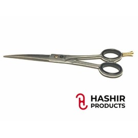 Hair Salon Barbershop Professional GERMAN Curved Blades Shears 7.5″ + Tweezers