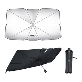 Aqua Dedicated Car Sun Shade Umbrella, AQUA Compatible, Car Sunshade Umbrella, Freely Bendable Handle, Aqua MX Series 10 Series X Z G GR Grade Suitable Car Sun Shade High Light Shading Thermal
