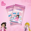BioSwiss Bandages, Princess Shaped Self Adhesive Bandage, Latex Free Sterile