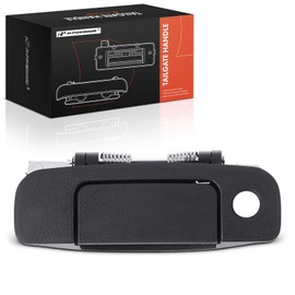 A-Premium Tailgate Handle Liftgate Latch Handle Compatible with Dodge Durango 1998-2003, Textured Black, Replace# 55256558AC, 55256558