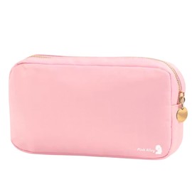 Pink Alley Makeup Bags, Light Pink, Small, Makeup Bag