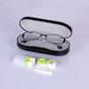 ULTNICE Travel Contact Lens Case Mini Box Container 2-in-1 Glasses