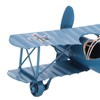 Iron Aircraft Model Innovative Airplane Handicraft Office Bar Desktop Ornament