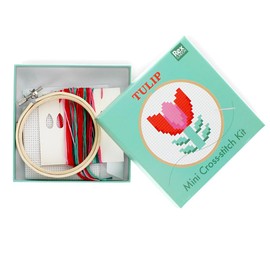 Rex London Mini Cross-Stitch kit - Tulip