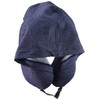 Hapitas HPL7052 Hoodie Neck Pillow, Compact Cushion, 10.2 inches (26