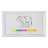 'Bear Line Art' Sticky Note Ruler Pad (ST00031548)