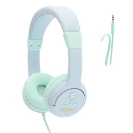 WONDEE Mr Wonderful Gifts Kids Headphones with Headband and Volume Limit of 85dB - Mr Wonderful Headphones Gifts for Boys and Girls