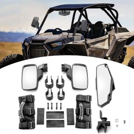 RI UTV Rear Side & Center View Convex Mirrors For CFMOTO ZFORCE 500 800 950 1000