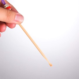 10pcs Bamboo Ear Pick Ear Cleaner Earwax Curette Remover Earpick Tool Hanging Clean Tool for Adult Children
