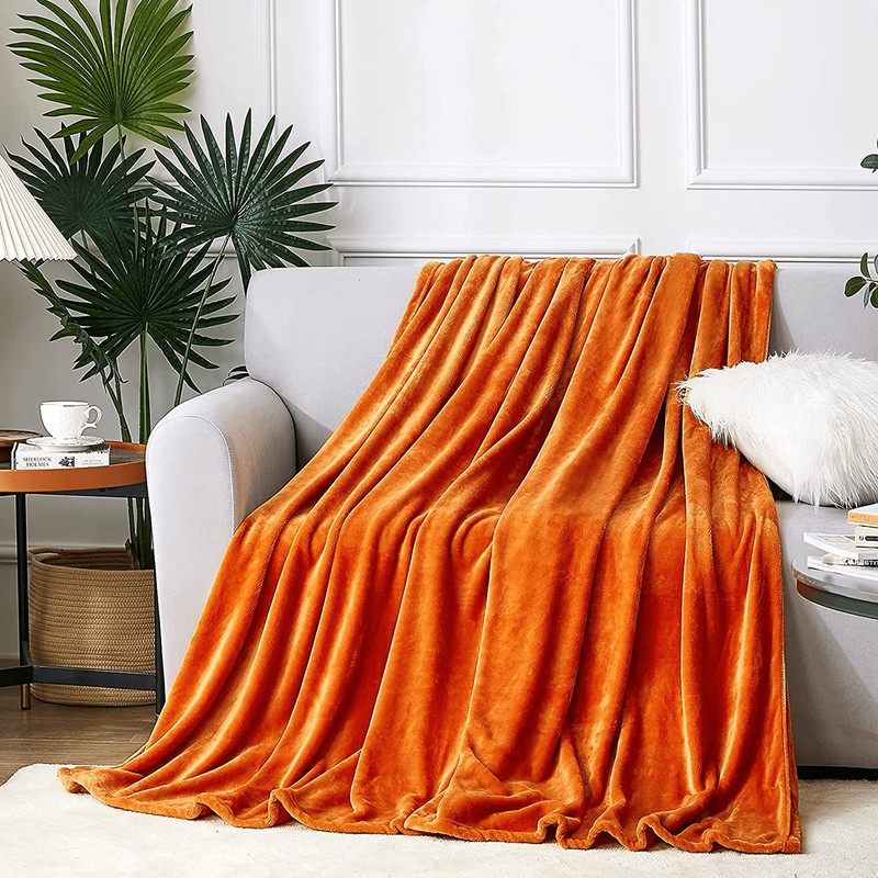 funky gadgets Fleece Blanket Sofa Throw Versatile Fluffy Warm Blanket