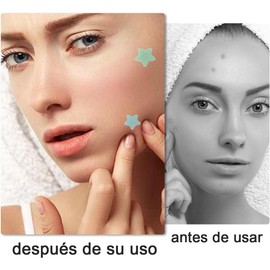 400 Pack Parches para acné,Parches de Estrellas para Acne,Estrellitas para Los Granos,Espinillas para el Cuidado de la Piel