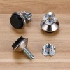 OwnMy Swivel Adjustable Furniture Leveling Feet 12 Pack Non Slip