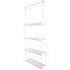 SupremeTech Hanging Acrylic Shelves for Windows (22" Wide, 4 Shelves