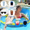 Pool Drink Holder, Inflatable Drink Holder, Floating Drink Holder, Multifunctional