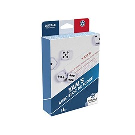 Ducale 130010720 The French Game Yams Dice and Scores Yam's Travel Game