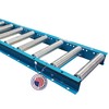 Light-Duty Gravity Conveyor with 1.5" Dia Galvanized Steel Rollers, 12"