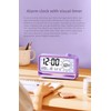 YHFITN Digital Alarm Clock Night Light Visual Timer, LCD Time