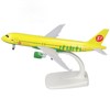 Aircraft Model Detachable Alighting Carriage Decoration Yellow Alloy Plane Model