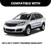 Aosky Headlight Assembly Compatible with 2013-2017 Chevy Traverse Factory Halogen