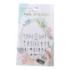 Nails stickers +1000 Stickers Para Uñas Nail Sticker Paquete 12