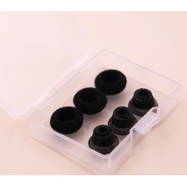 IiEXCEL Earbuds Eartips Kit Replacement for Plantronics Voyager 5200, Small Size Ear Gels Tips and Foam for Plantronics Voyager 5200 / Legend Eartip Kit (3 Pack) Small Gray