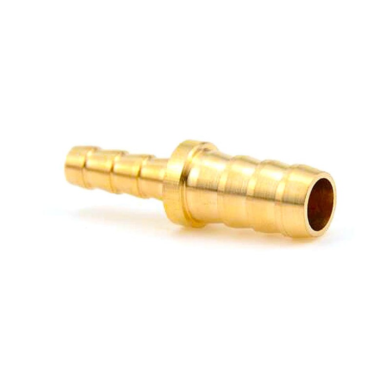 Beduan Brass Reducer Hose Barb Fitting, 3/8 "-5/16" Hose ID,