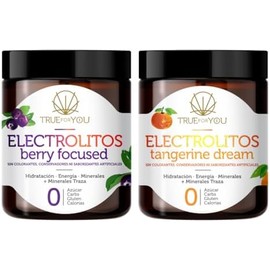 Electrolitos sin Azúcar, Hidratación en Polvo, Adicionado con Calcio, Zinc y Potasio. Keto, Paleo y Vegano, Sabor Frutos del Bosque, Limonada o