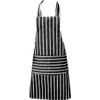 Clay Roberts Chefs Apron, Black, Cooking and Baking Apron for