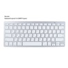 Ultra Thin Keyboard BT Wireless Splashing Proof Bilingual Language Keypad