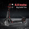 Caroma L1 Electric Scooter, Peak 630W Motor, 8.5" Big Tires,
