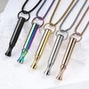 LAMKHOO Breathing Necklace to Quit Smoking and Vaping - Refillable
