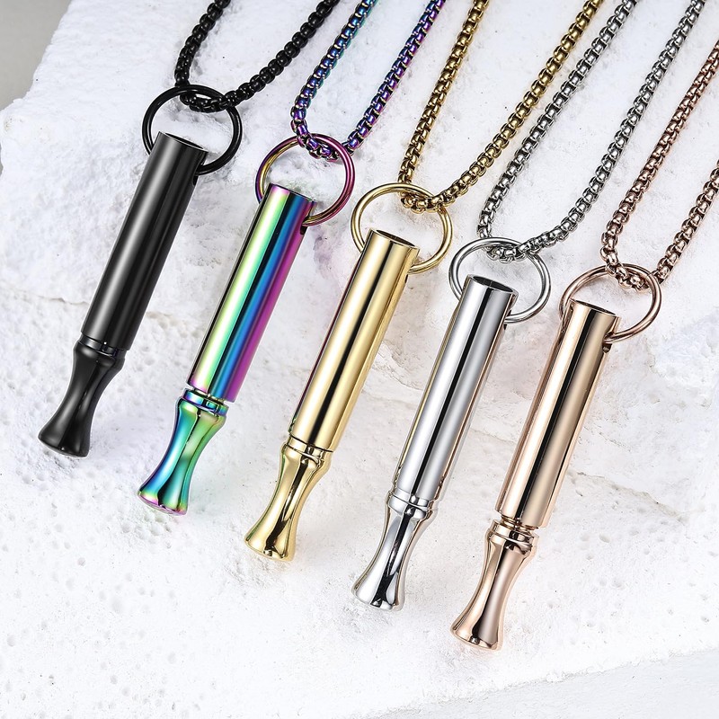 LAMKHOO Breathing Necklace to Quit Smoking and Vaping - Refillable