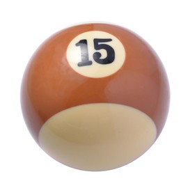 Mavota Billiard Ball Shifter Knobs Brown 15 Gear Stick Shifter Knobs Marbling Pool Ball Stick Lever Handle Fit Most Automatic Manual Car Tuck Transmission Vehicle, W05C15, Brown 15