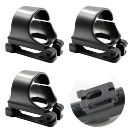 SIXDAWANJIA 3 Pack Snorkel Keeper Clip, 25mm Universal Snorkel Holder Retainer for Breathing Tube, Quick Release Snorkel Accessories for Diving & Snorkeling Equipment