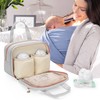 Damero Wearable Breast Pump Bag Compatible with Elvie, Willow and