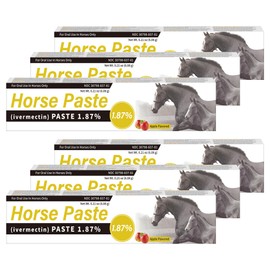 6 Pack Equine Paste 1.87% – 6.08g Each Apple Flavored Oral for Horse