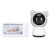 5in Baby Camera Monitor 1080P 2 Way Intercom APP Control