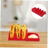 Plato Para Tacos y Tortillas Soporte De Plástico Divisor Para